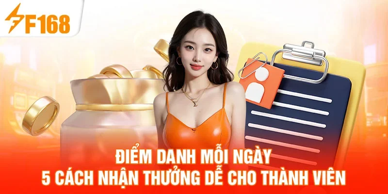 Điểm Danh Mỗi Ngày - 5 Cách Nhận Thưởng Dễ Cho Thành Viên