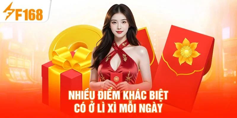 Nhiều điểm khác biệt có ở lì xì mỗi ngày